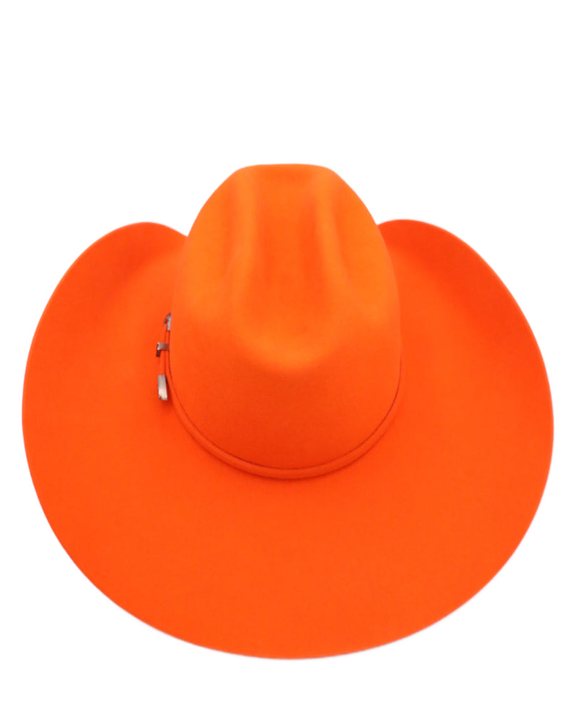 Orange cowboy hat