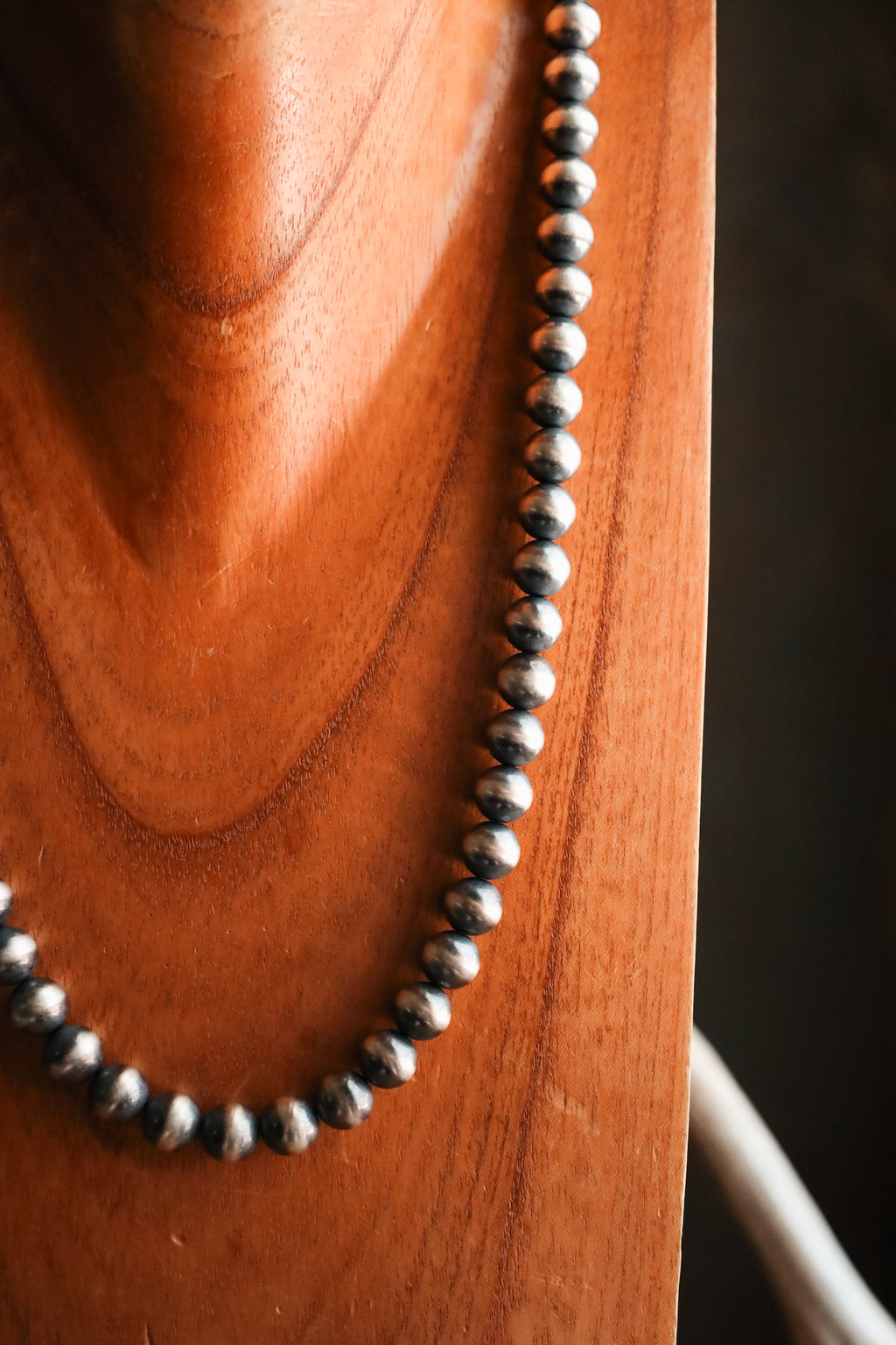 Sterling Silver Navajo Pearl 24