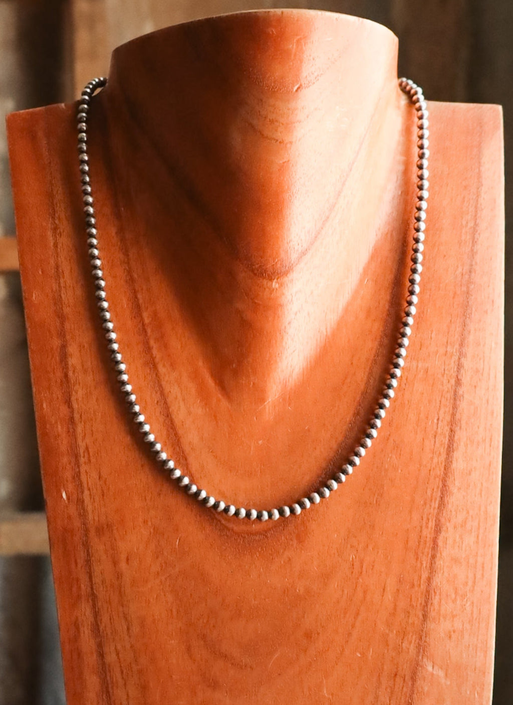 Sterling Silver Navajo Pearl 20