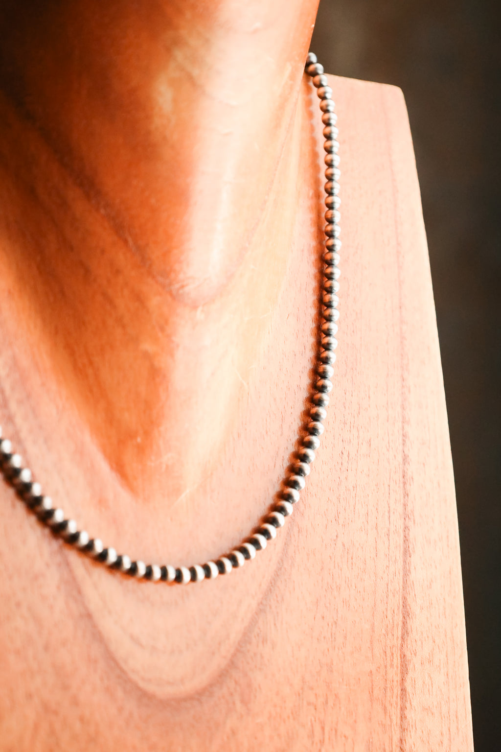 Sterling Silver Navajo Pearl 18