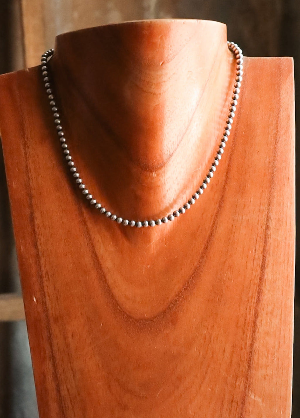 Sterling Silver Navajo Pearl 16