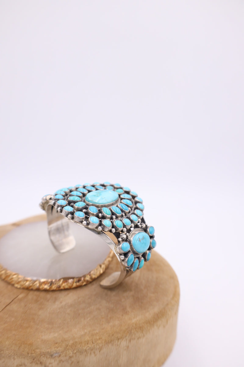 TURQUOISE EXTRA LARGE STATEMENT CUFF