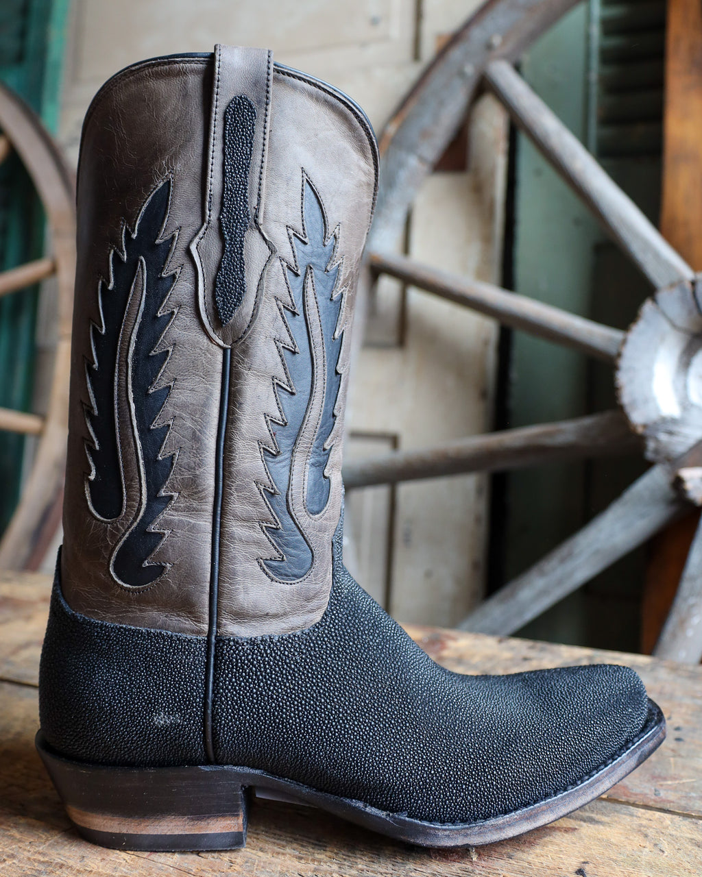 BLACK JACK STINGRAY ウエスタンブーツ 9 D 約27cm Stingray Cowboy Boots