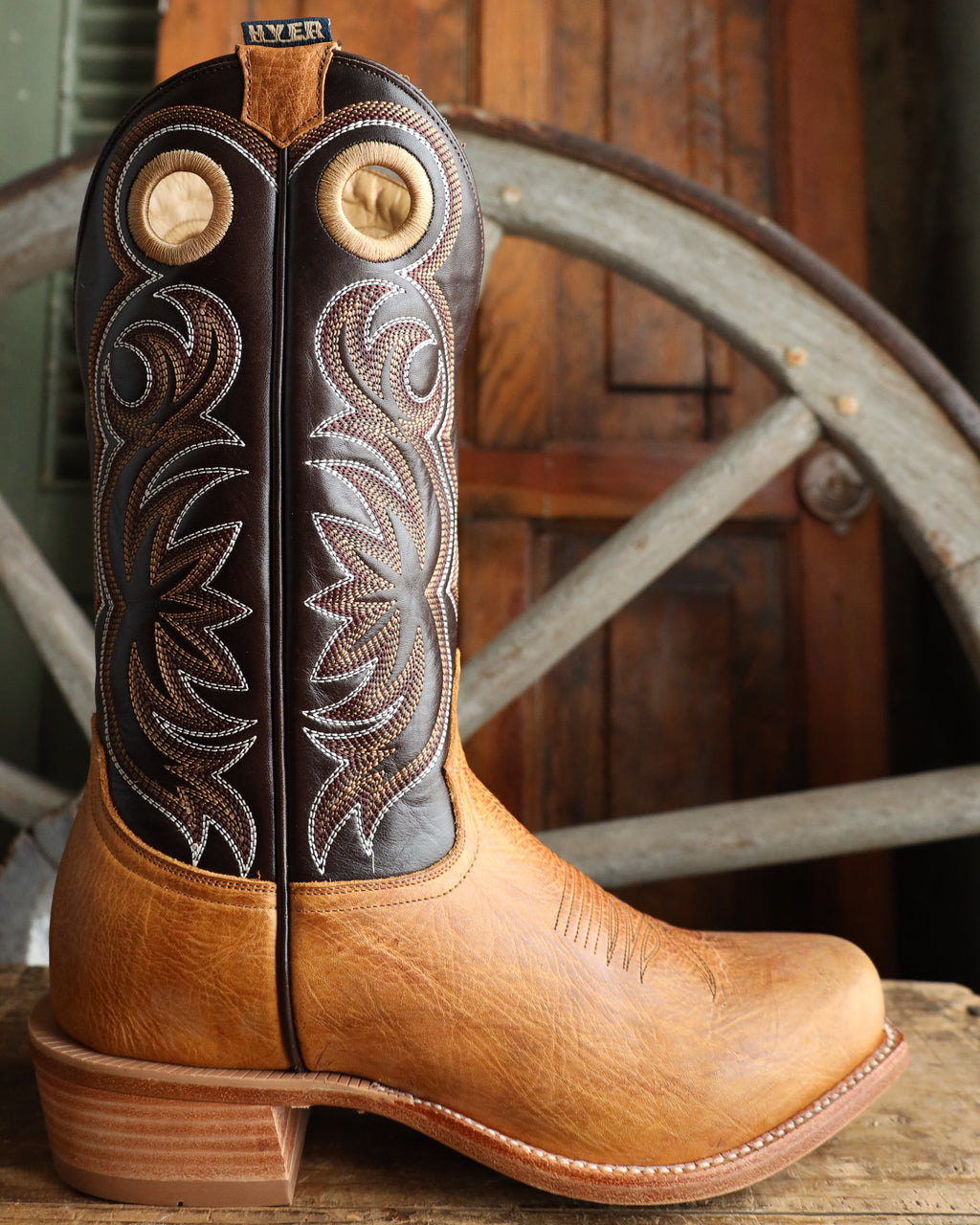 tan leather dress boots Derby Boots Light Brown Leather with Eva Sole