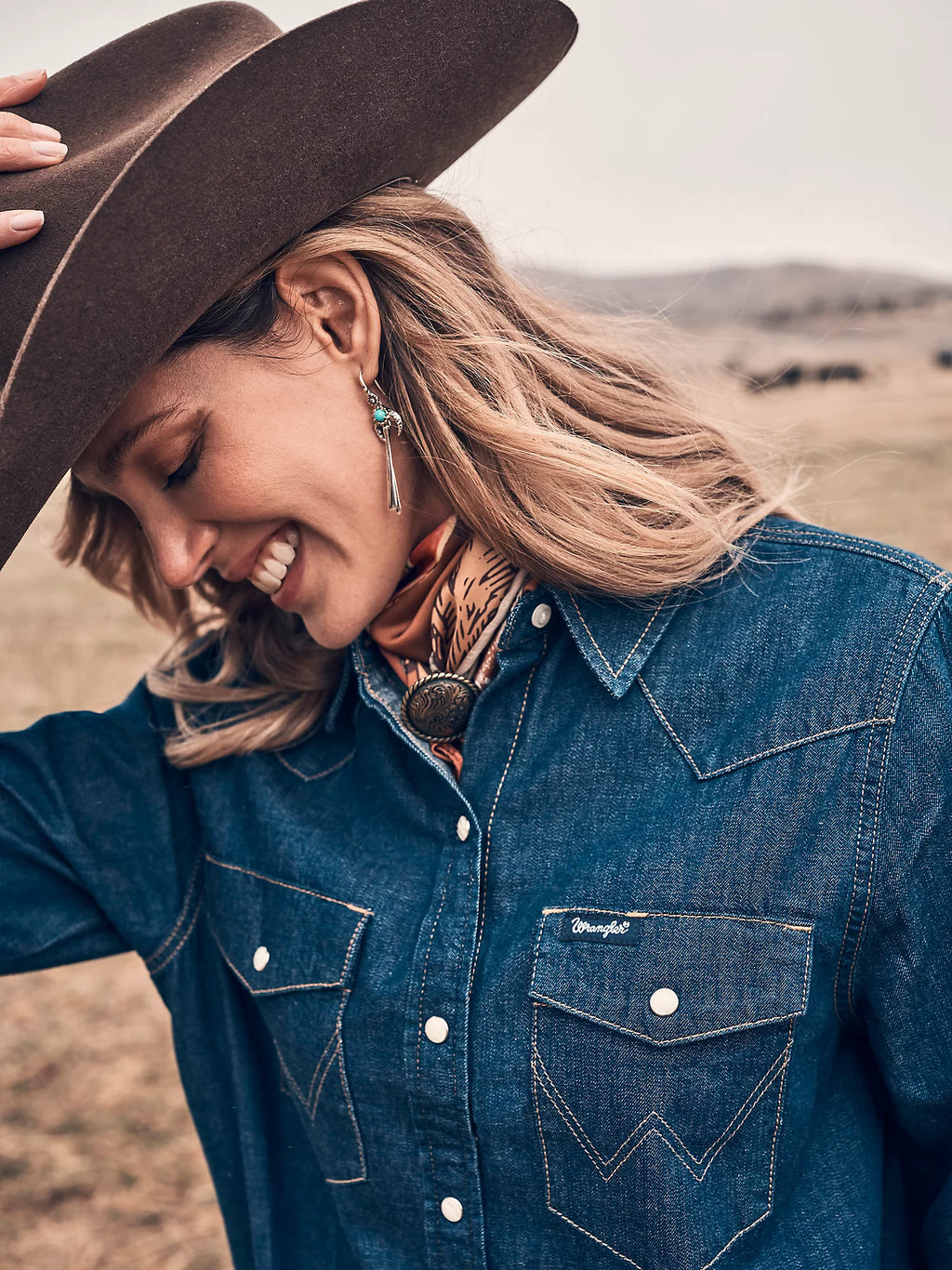 Wrangler Relaxed Western Shirt Dress Wrangler Relaxed Western Shirt Dress