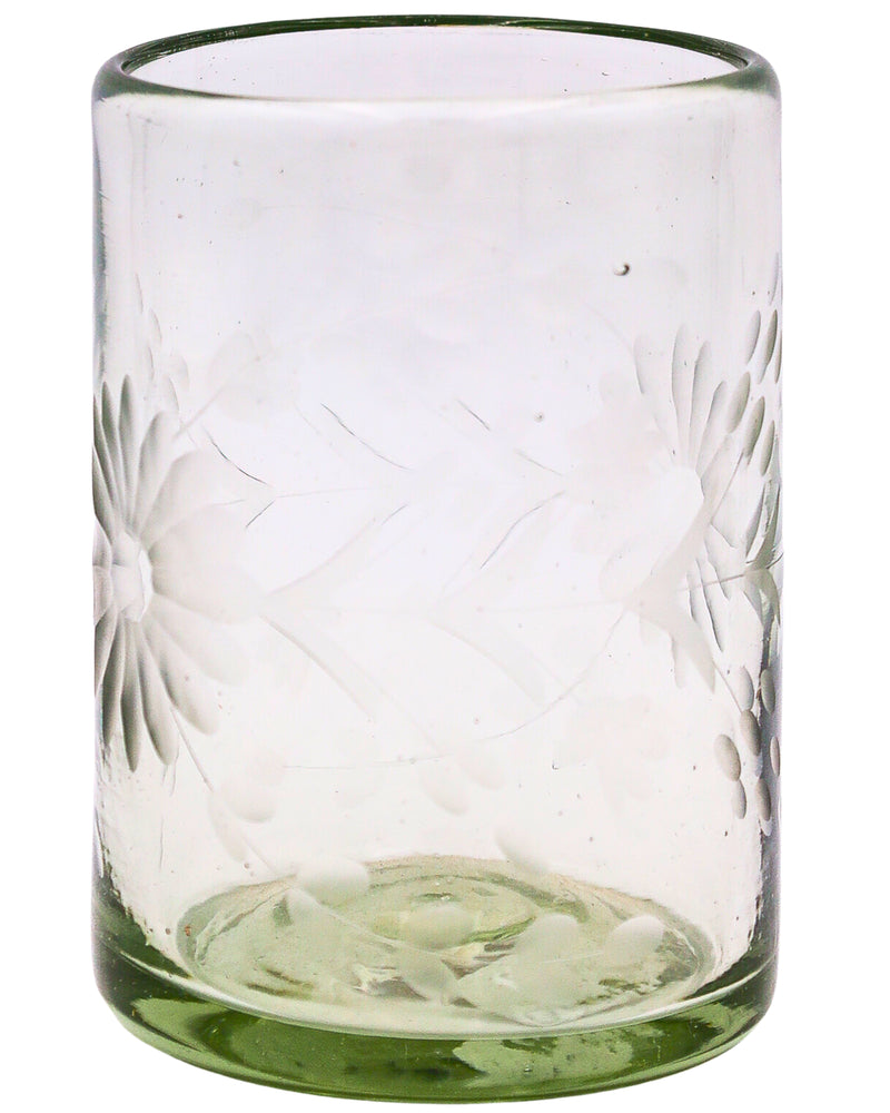 ROSE ANN HALL CONDESSA JUICE GLASS- CRYSTAL