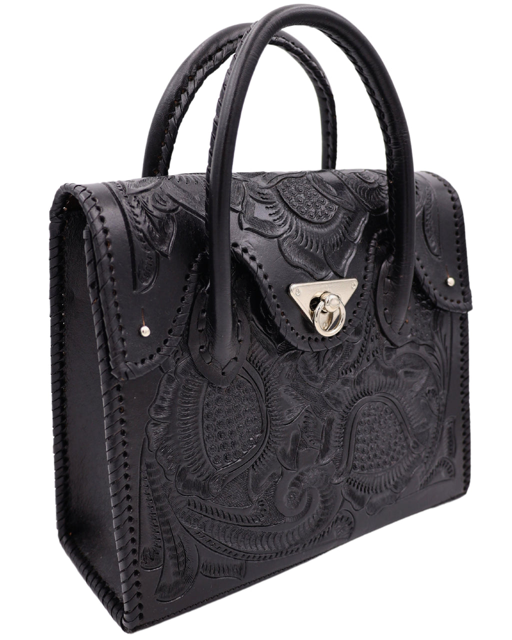 QUE CHULA DOS BOTONES BLACK PURSE – Maverick Fine Western Wear