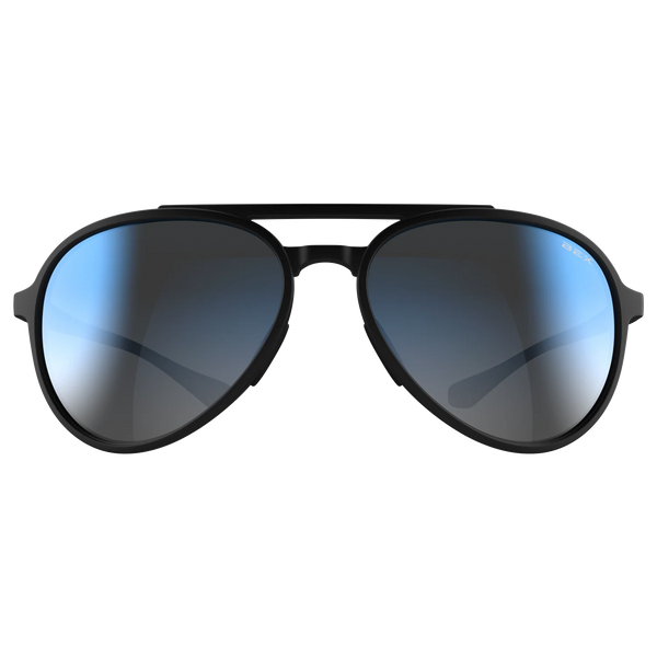 BEX WESLEY LITE BLACK, GRAY AND BLUW SILVER SUNGLASSES