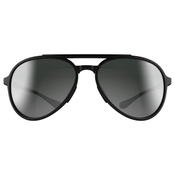 BEX WESLEY LITE BLACK, GRAY AND SILVER SUNGLASSES