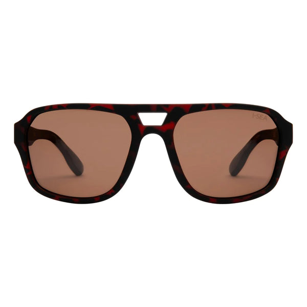 TORT FRAMES WITH BROWN LENS SUNGLASSES
