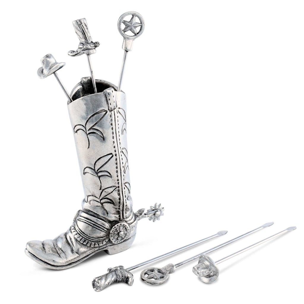 Vagabond House Western Boot Cheese Pick Set – Maverick Fine