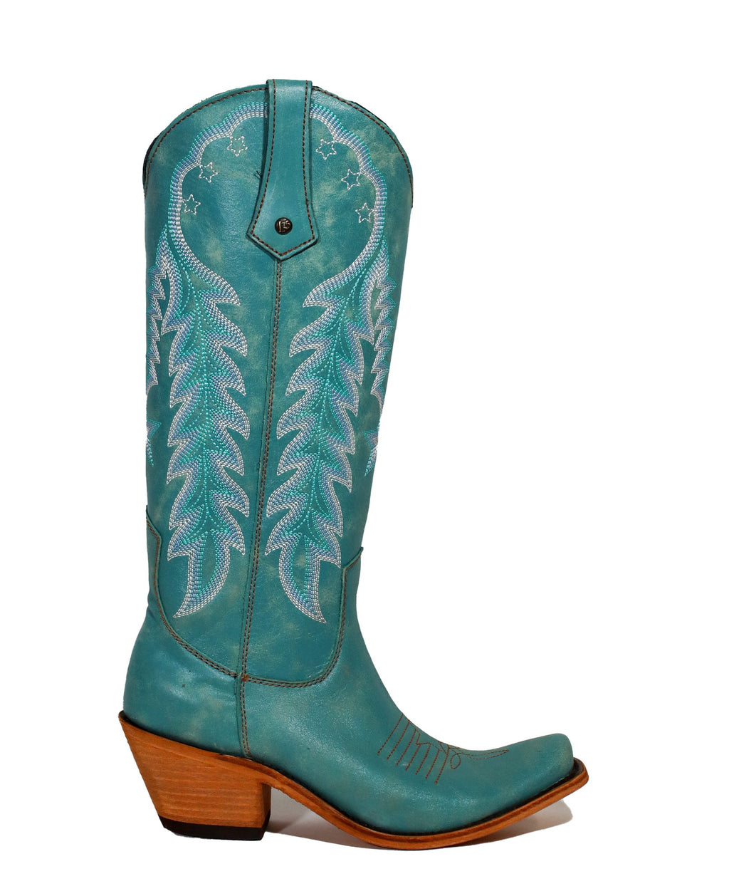 Womens teal hot sale cowboy boots