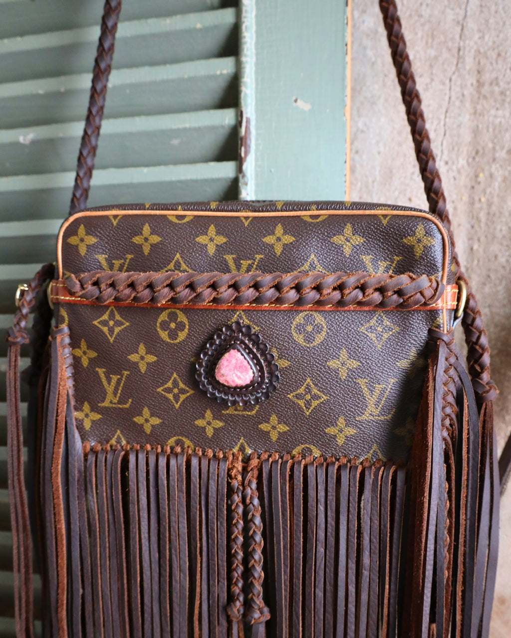 Louis Vuitton, Bags, Louis Vuitton Fringed Crossbody