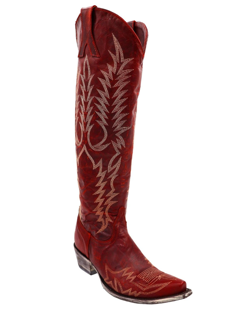 OLD GRINGO WOMEN'S MAYRA RED RELAXED BOOT