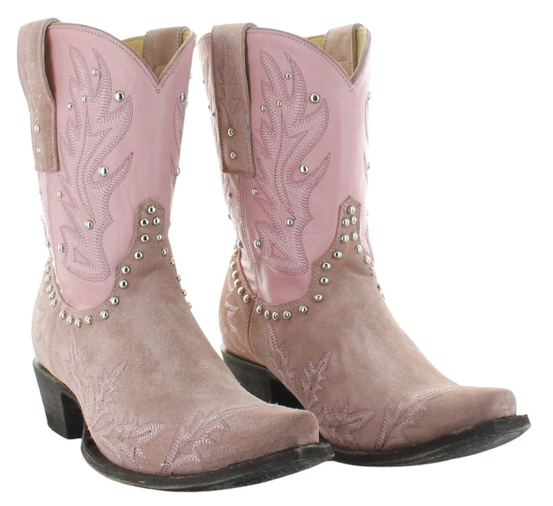YIPPEE KI YAY BY OLD GRINGO WOMEN'S WHIPLASH PINK BOOT