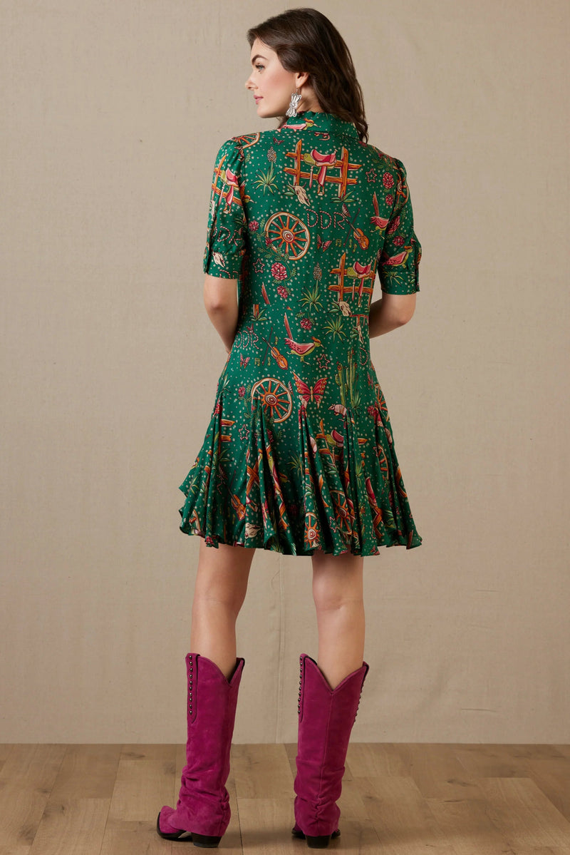 Double D Ranch Rhinestone Suits & Cowboy Boots Dress