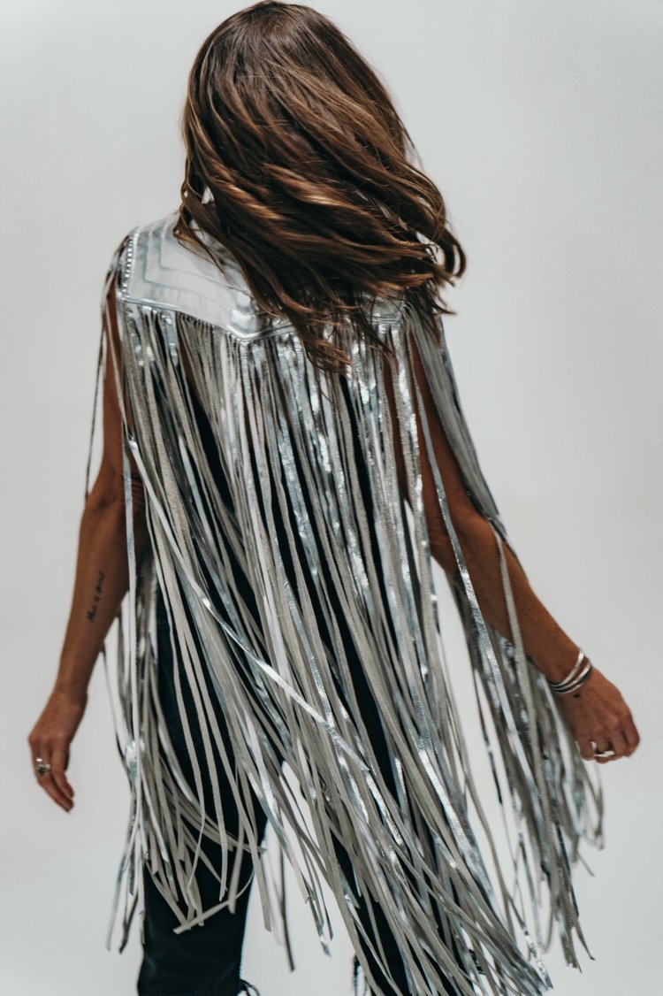 Hannah Mead Levy 777 Leather Cape