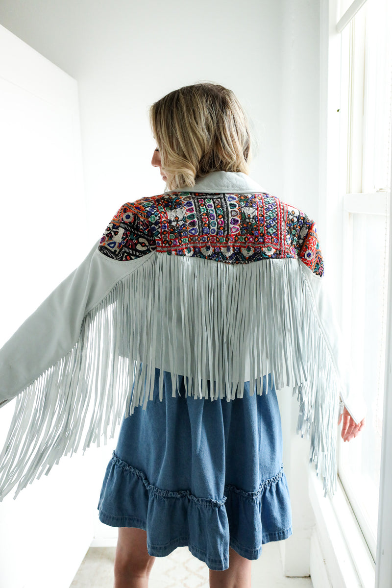 Hannah Maed Levy Rambler Leather Moto