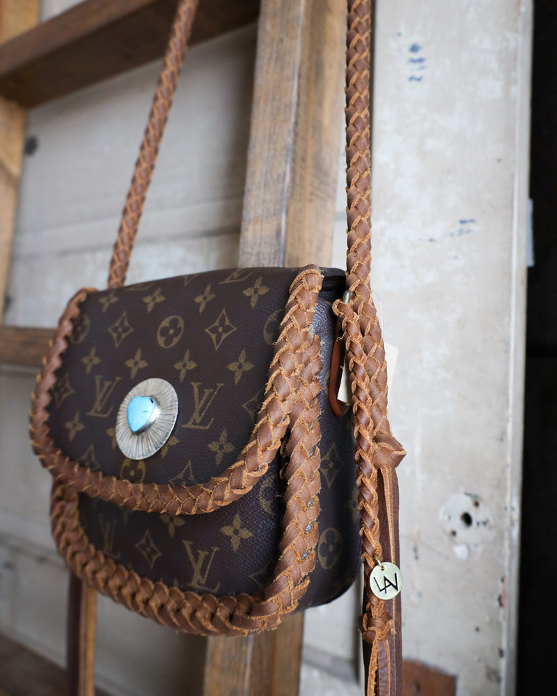 LEATHER AND VODKA X RICHARD SCHMIDT SAINT CLOUD MM CAMEL BAG