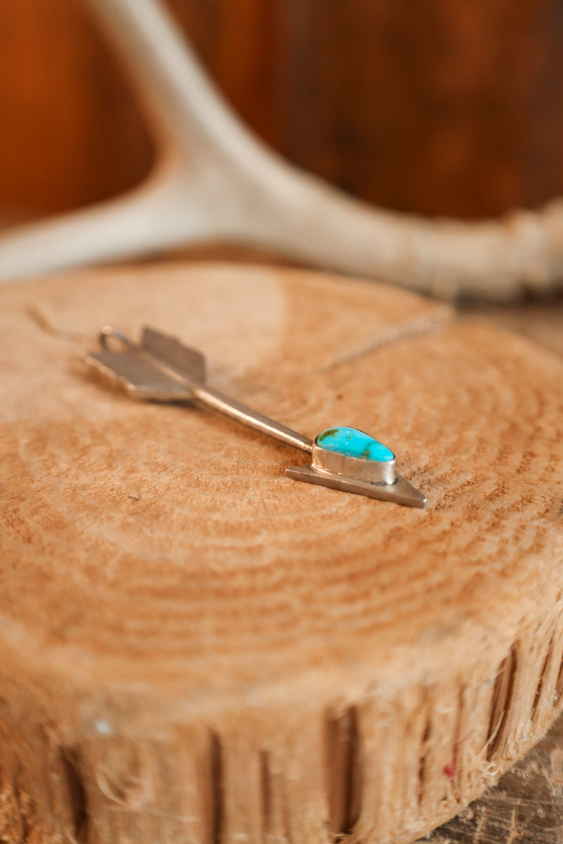 Love Tokens Turquoise Arrow Charm