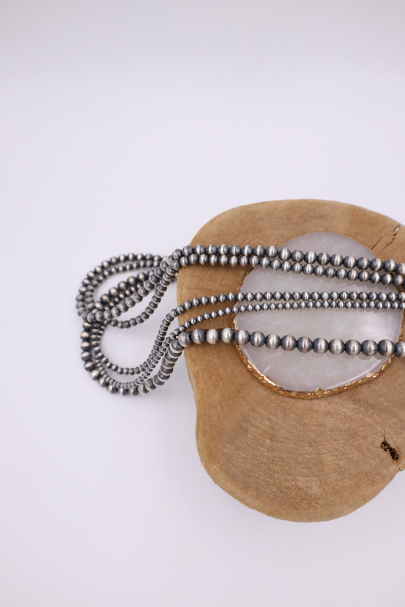 5-Strand Navajo Pearl 30-32" Necklace 