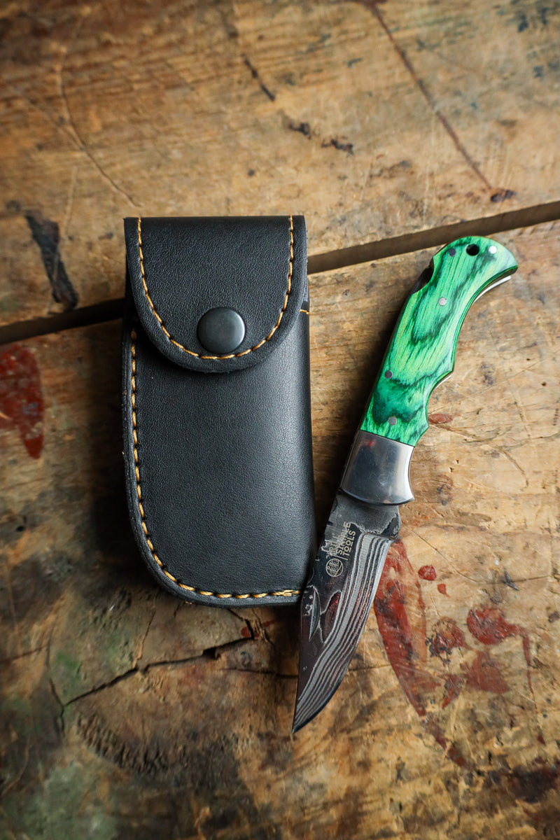 Rill Simple Tools Irish Whiskey Stainless With Sheath Knife