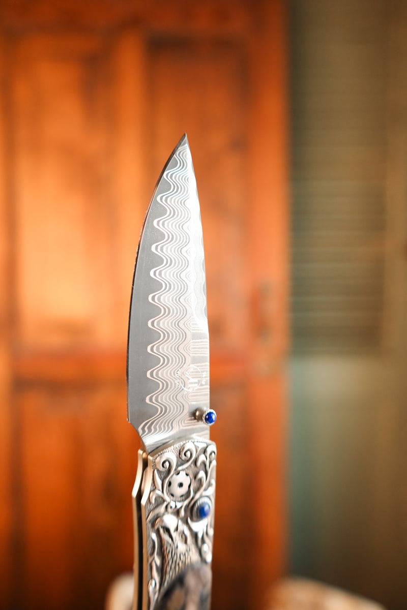 WILLIAM HENRY FREEDOM WAVE TUSK EAGLE KNIFE 