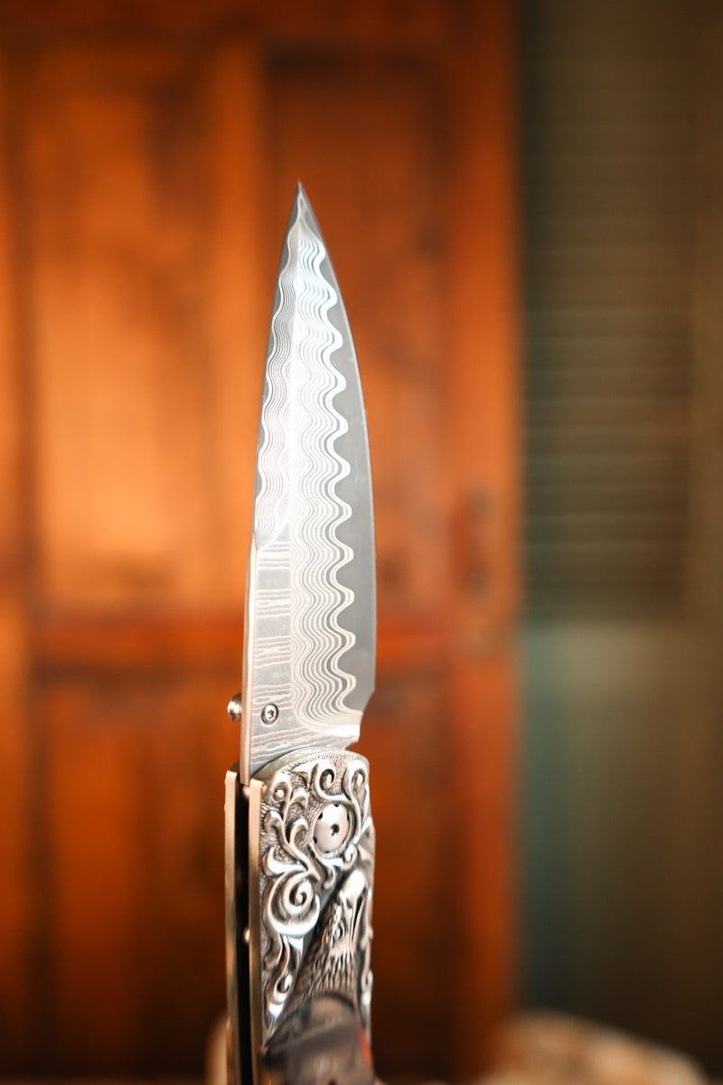 WILLIAM HENRY FREEDOM WAVE TUSK EAGLE KNIFE 