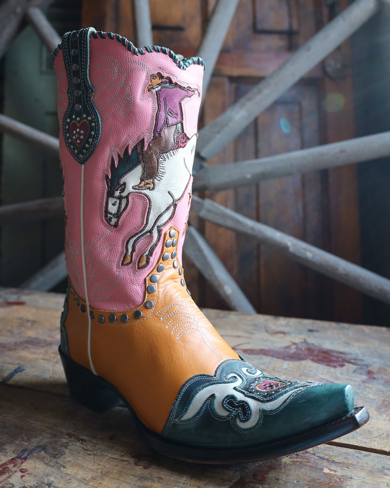 DOUBLE D RANCH BY OLD GRINGO WOMEN'S BRONC BUSTER BOOT