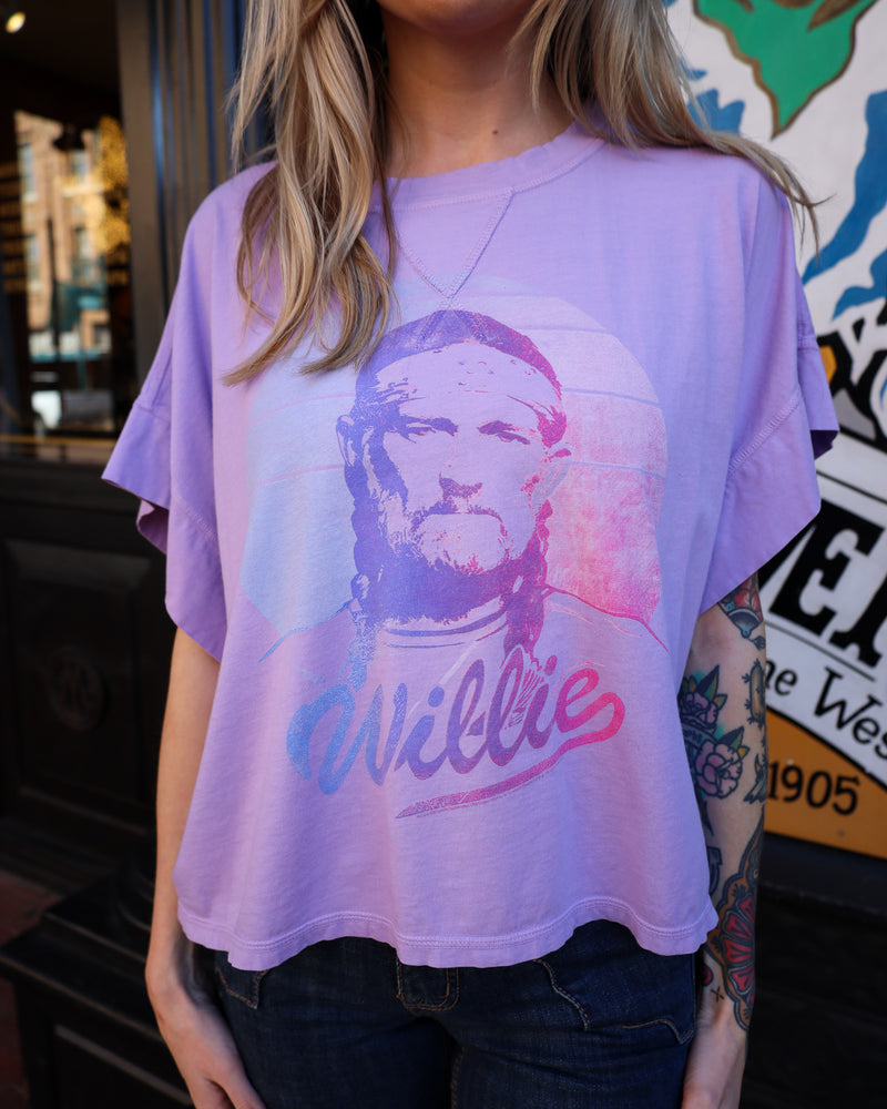 PEOPLE OF LEISURE WILLIE NELSON ROAD AGAIN TEE