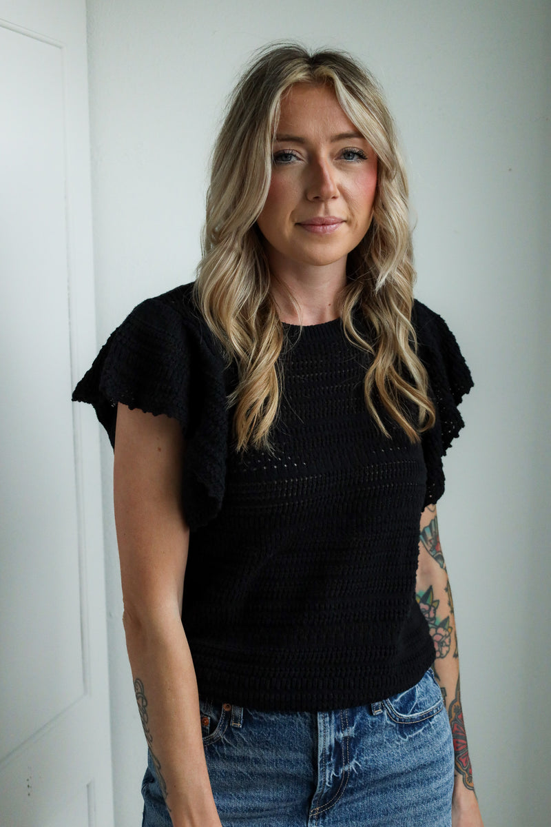 Dylan Chloe Crochet Top 