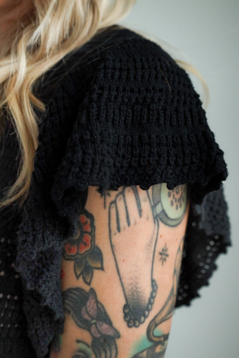 Dylan Chloe Crochet Top 