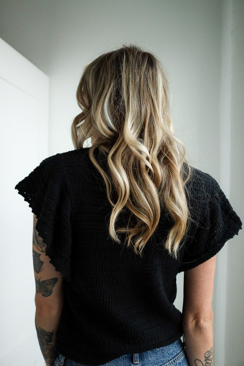 Dylan Chloe Crochet Top 