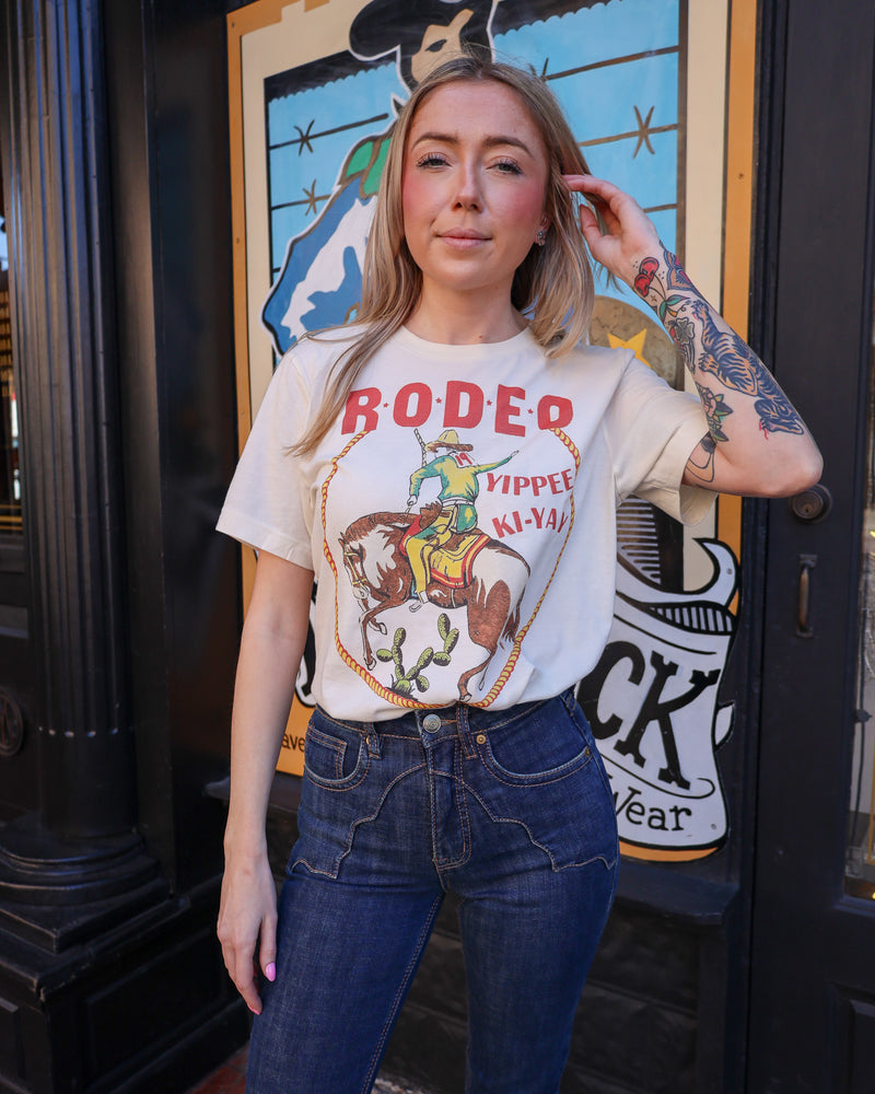 Cry Baby Tees Rodeo Yippee Ki-Yay Tee 