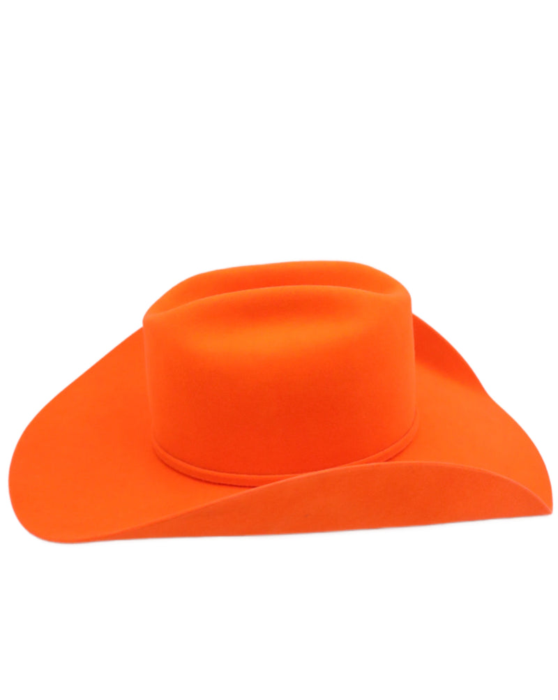 Orange cowboy hat