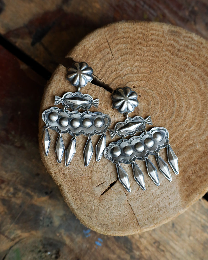 Sterling Silver Chandelier Earring