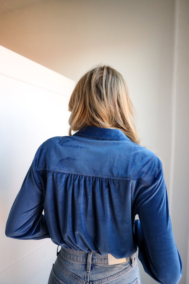 Dylan Corduroy Blouse 