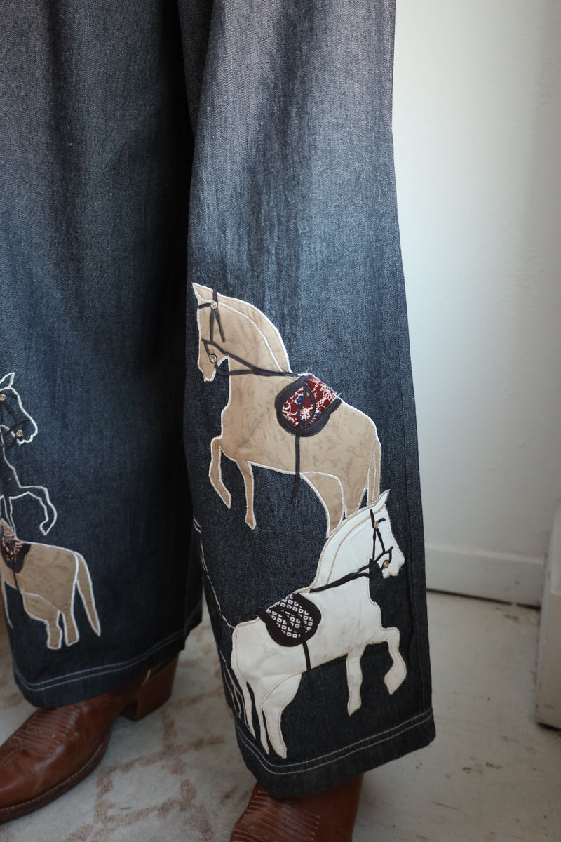 Ranna Gill Phoenix Collared Horse Jumpsuit 