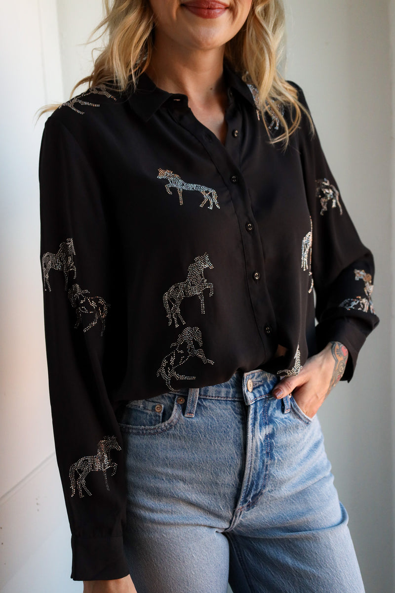 Ranna Gill Lyla Buttondown Shirt