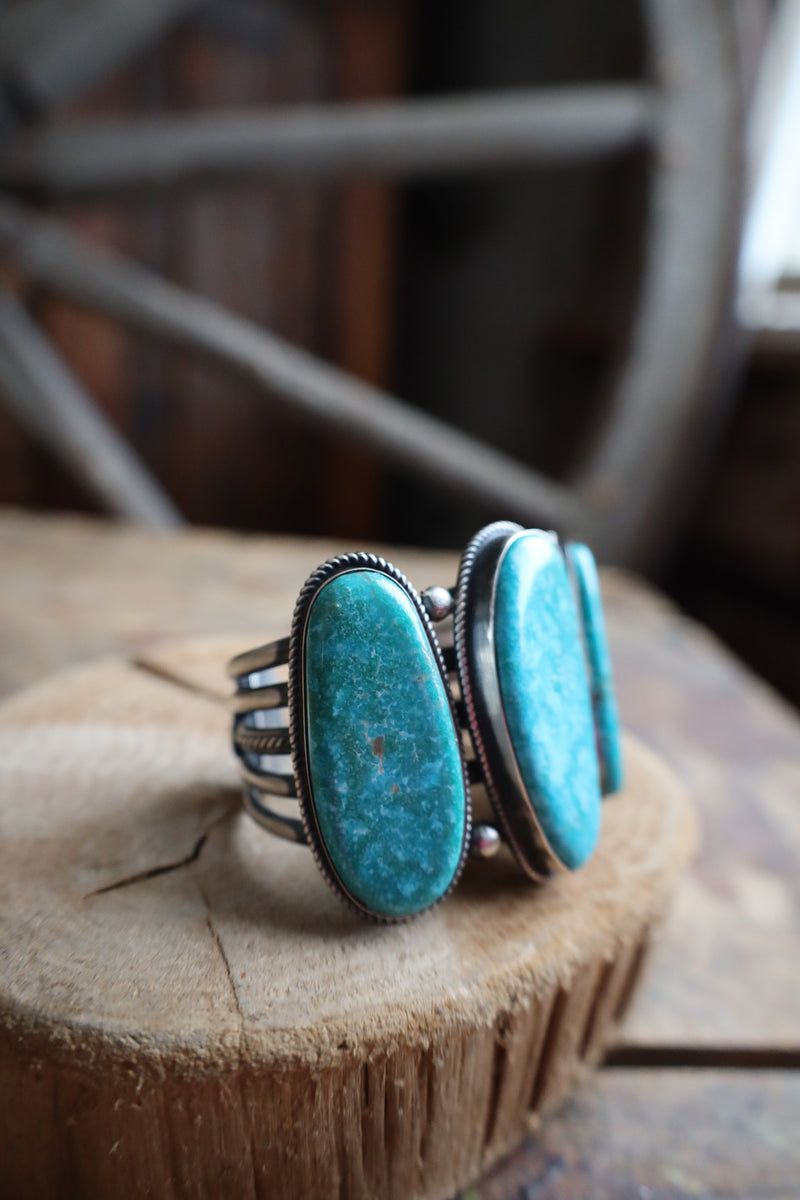 3 EXTRA KINGMAN STONES CUFF