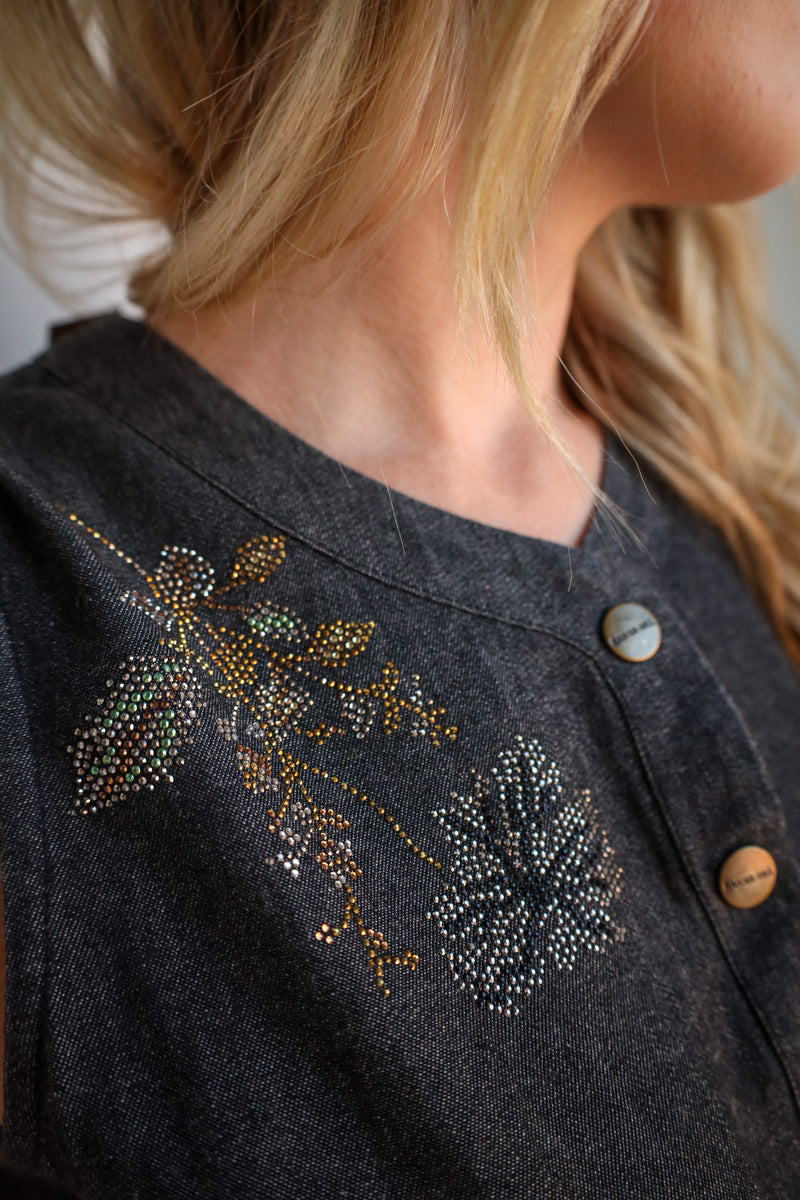 Ranna Gill Aster Sleeveless Waist Coat