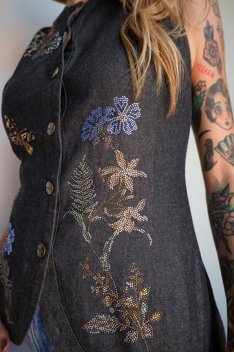 Ranna Gill Aster Sleeveless Waist Coat