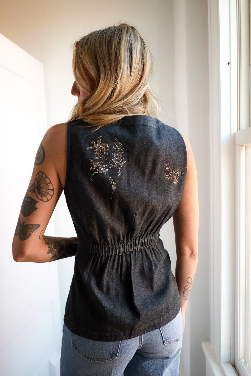 Ranna Gill Aster Sleeveless Waist Coat