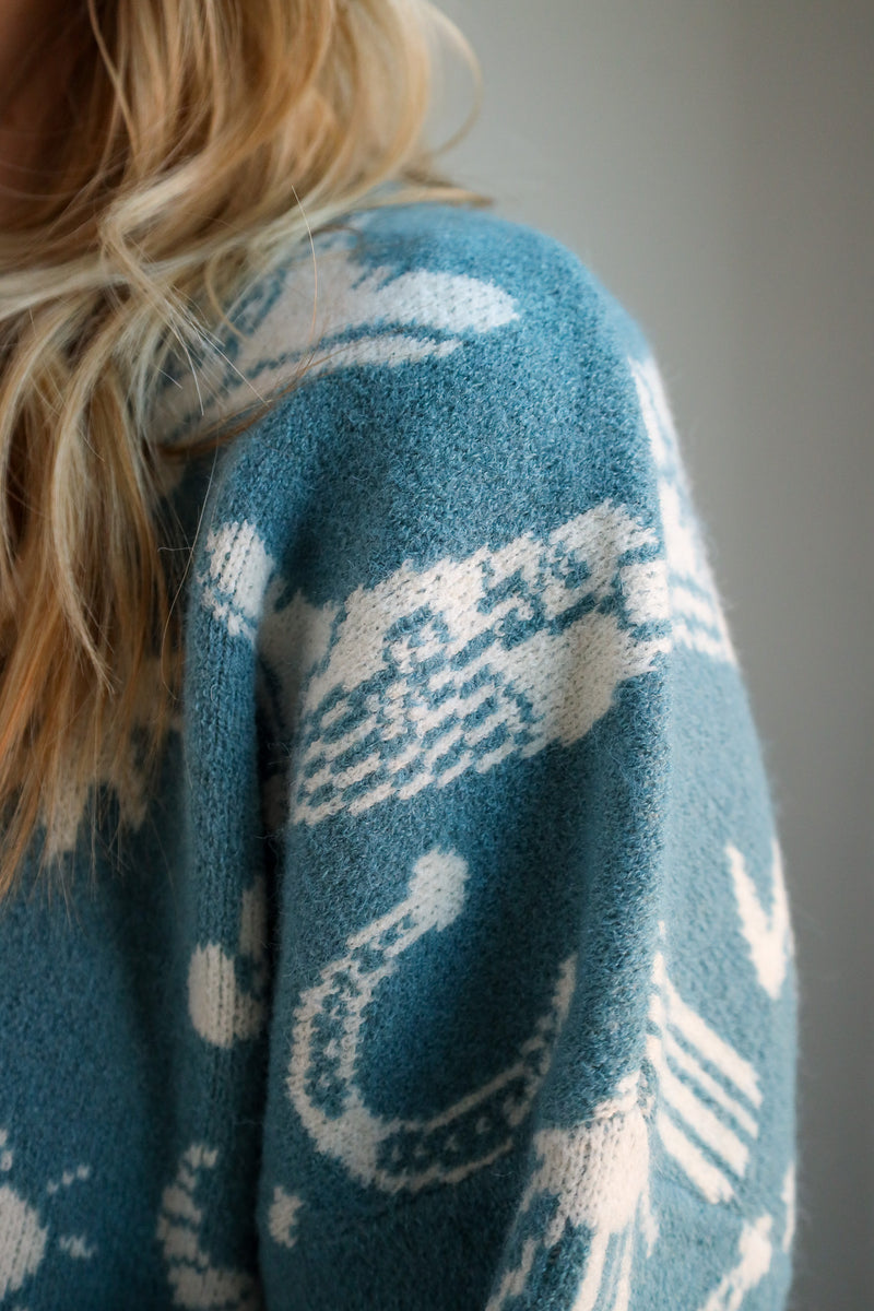 Very Jean Western Icons Sweater 