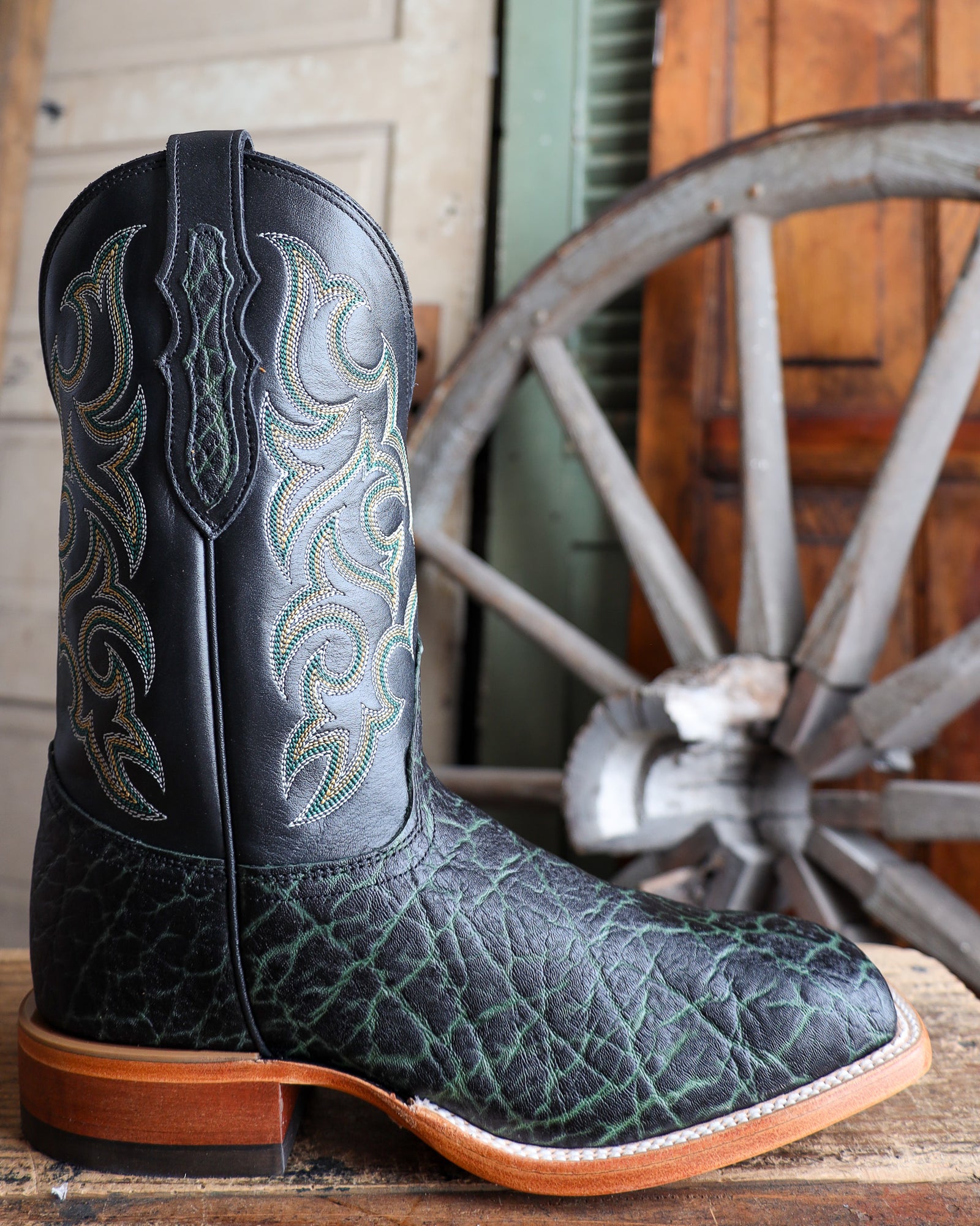 ®️ SQUARE TOE ENGINEER BOOTS 547S ブーツ SQUARE TOE ENGINEER BOOTS 547S ブーツ Square toe Boots – Black