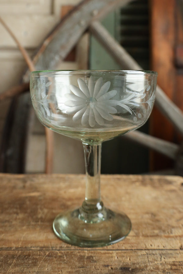 Rose Ann Hall Condessa Margarita Glass- Clear