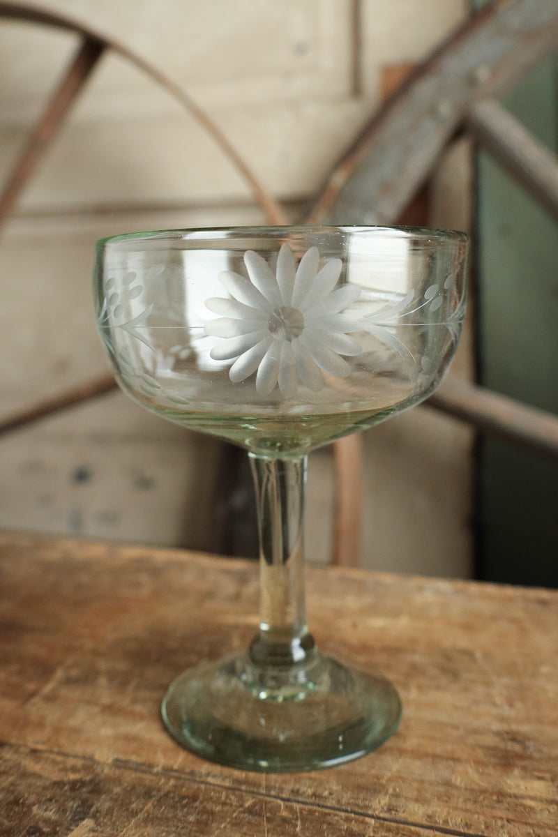 Rose Ann Hall Condessa Margarita Glass- Clear