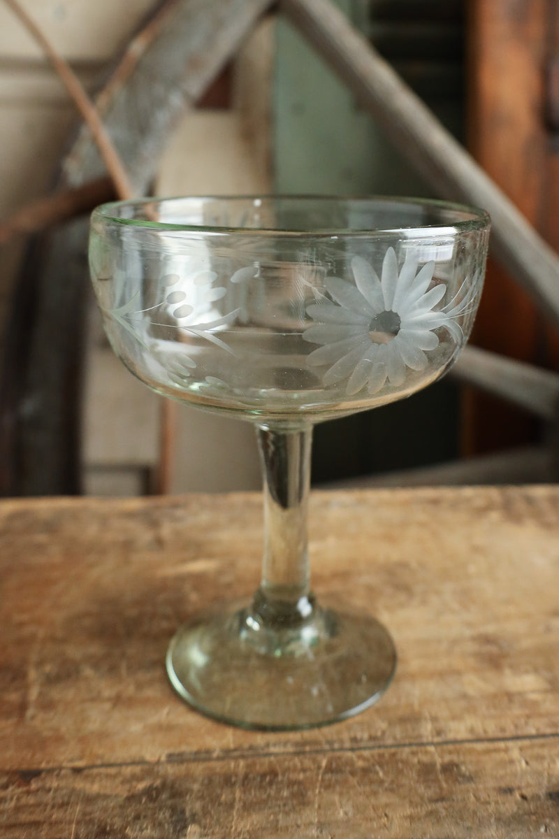 Rose Ann Hall Condessa Margarita Glass- Clear