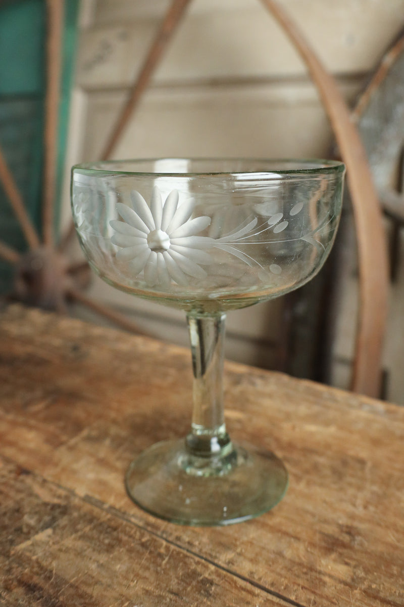 Rose Ann Hall Condessa Margarita Glass- Clear