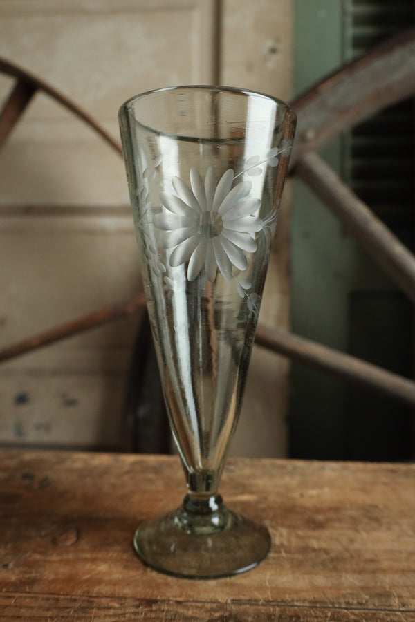 Rose Ann Hall Condessa Pilsner Glass- Clear 